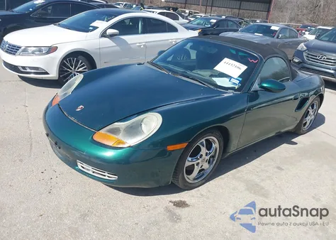 2000 Porsche Boxster z USA, uszkodzony, nr VIN WP0CA298XYU620471